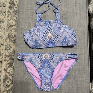 Xhilaration Bikini in Blue and Pink